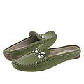 AK Anne Klein Andie Sweet Moss/Soft Pewter Leather