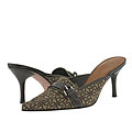 Circa Joan & David Joelle 2 Brown Natural/Dark Brown Fabric