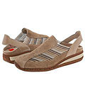 Rieker 44339 Taupe Suede And Multi Sides(Size 36 (US Womens 5.5-6) M)