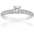 14k Gold 1/2ct TDW Round Diamond Engagement Ring (HI, I1)