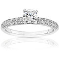 14k Gold 1ct TDW Round Brilliant Diamond Engagement Ring (HI, SI)