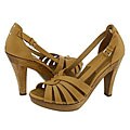 MICHAEL Michael Kors Woodstock Platform Sandal Chamois Vachetta