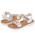 Braqeez Kids Claire (Toddler) White Leather(Size 25 (US 8.5 Toddler) M)
