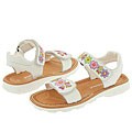 Braqeez Kids Claire (Toddler/Youth) White Leather