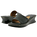 Born Kids Jetset Wedge Slide (Youth) Black