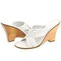 MICHAEL Michael Kors Huarache Slide White Vachetta