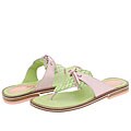 Shoe Be Doo 4011 (Toddler/Youth) Lime Croco/Pink Leather