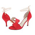 AK Anne Klein Lyllian 2 Red Fabric
