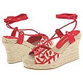 Enzo Angiolini Sharleen Medium Red Multi Fabric