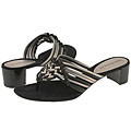 Enzo Angiolini Mahal 2 Black Silver Leather
