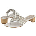 Enzo Angiolini Mahal 2 White Silver Leather