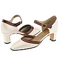 Magdesians Anna Bone Luster Nappa/Brown Tortoise