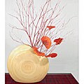 Bamboo Spray with Bamboo Circle Vase
