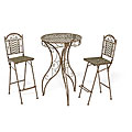 Iron Mountain Round 27-inch Bar Table