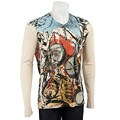 Anama Men's Long-sleeve Historical Figures T-shirt