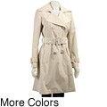 London Fog Women's Double-breasted Trench Coat