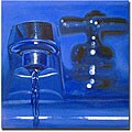 Roderick Stevens 'Flash Faucet' Canvas Art