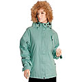 Pulse Women's Mint Pinstripe Snowboard Jacket
