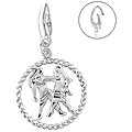 Sterling Silver Zodiac Gemini Symbol Charm