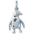 Sterling Silver Penguin Charm