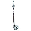 Sterling Silver Golf Club with Ball Charm