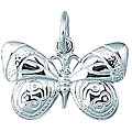 Sterling Silver Butterfly Charm