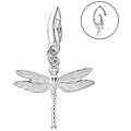 Sterling Silver Dragon Fly Charm