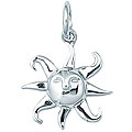 Sterling Silver European Tuscan Sun Charm