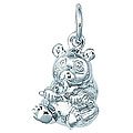 Sterling Silver Panda Charm