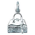 Sterling Silver Hand Bag Charm