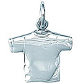 Sterling Silver T-shirt Charm