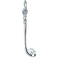 Sterling Silver Golf Club with Pearl Golf Ball Charm