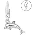 Sterling Silver 3-D Dolphin Charm