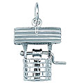 Sterling Silver 'Wishing Well' Charm