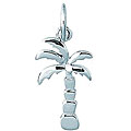 Sterling Silver 'Palm Tree' Charm