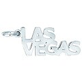 Sterling Silver 'Las Vegas' Charm