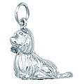 Sterling Silver Dachshund Charm