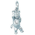 Sterling Silver Playful Cat Charm
