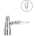 Sterling Silver Lipstick Charm