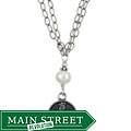 Charming Life Silver 'Good Fortune' Chinese Coin Necklace