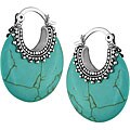 Sterling Silver Turquoise Earrings