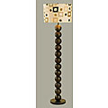 Liora Manne Designed Floor Lamp in Antique Bronze