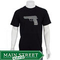 Los Angeles Pop Art Men's Gun T-shirt