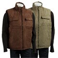 10,000 Feet Above Sea Level Men's Faux Suede Vest