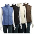Nina Capri Women's Quilted Microfiber Vest