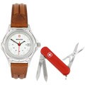 Wenger Standard Issue Women's Watch/ Swiss Army Knife/ Gift Set