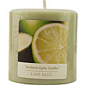Lime Basil Essential Blend Pillar Candle