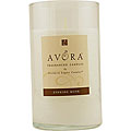 Evening Musk Glass Pillar Scented Candle