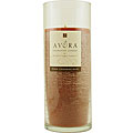 Warm Cinnamon Buns Scented 3 x 9-inch Glass Pillar Candle