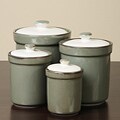 Sango Concepts Avocado 4-piece Canister Set